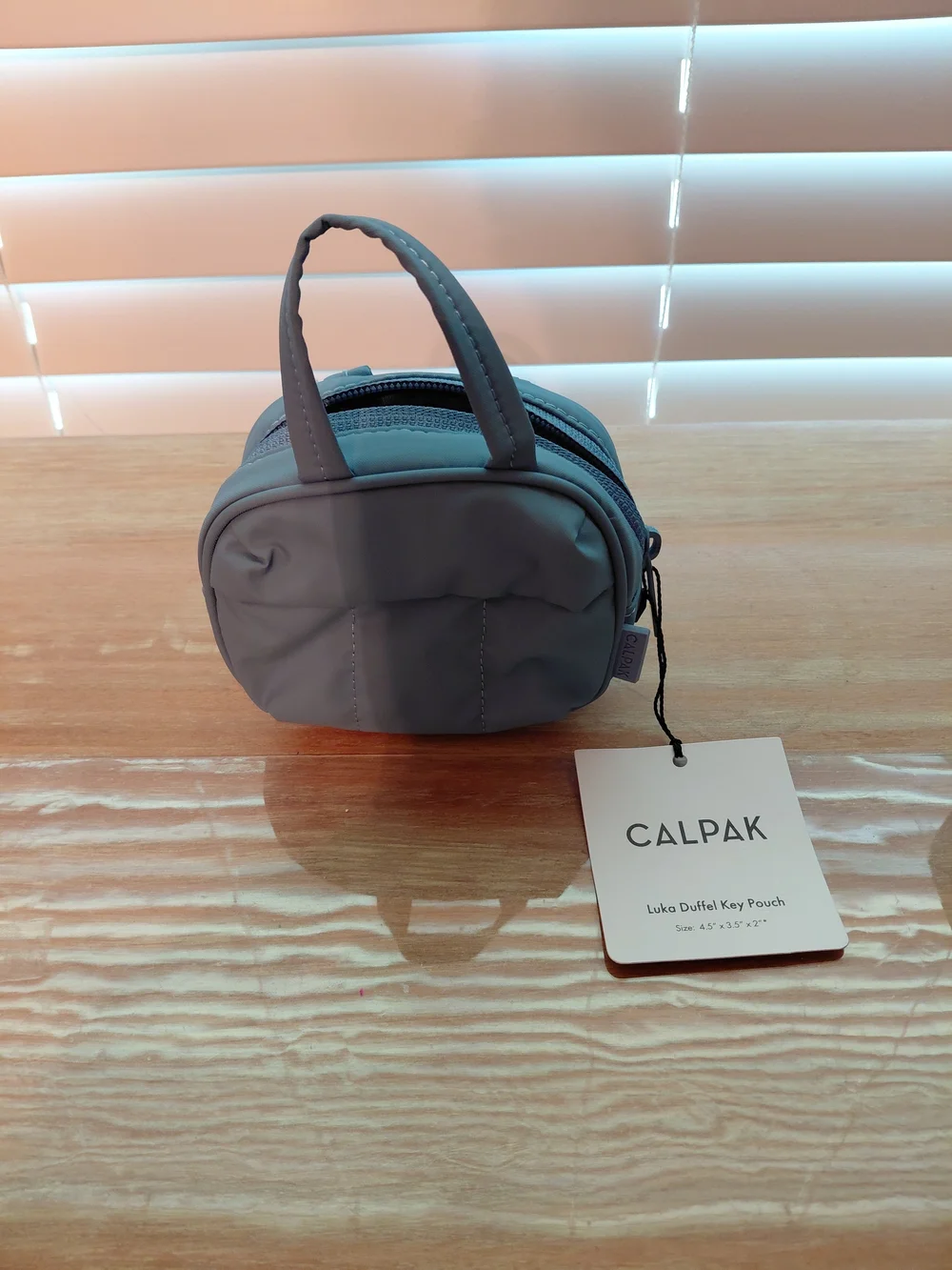 Calpak Luka Duffel Key Pouch - French Blue